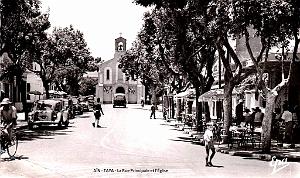 Ain-Taya - La rue principale et l' Eglise
